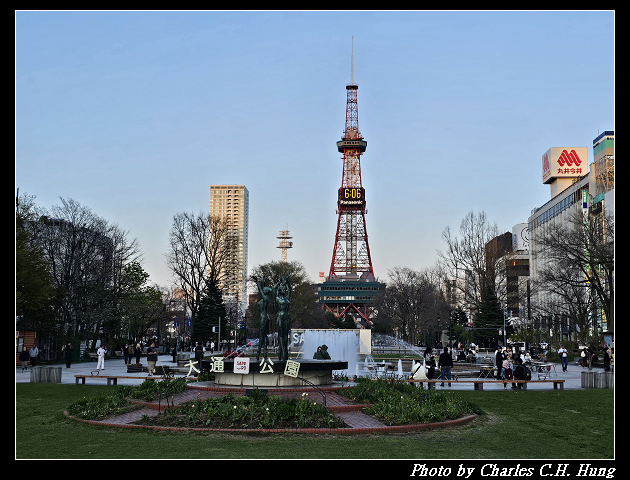 北海道賞櫻–Day 7–大通公園